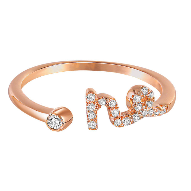 Zodiac Diamond Ring