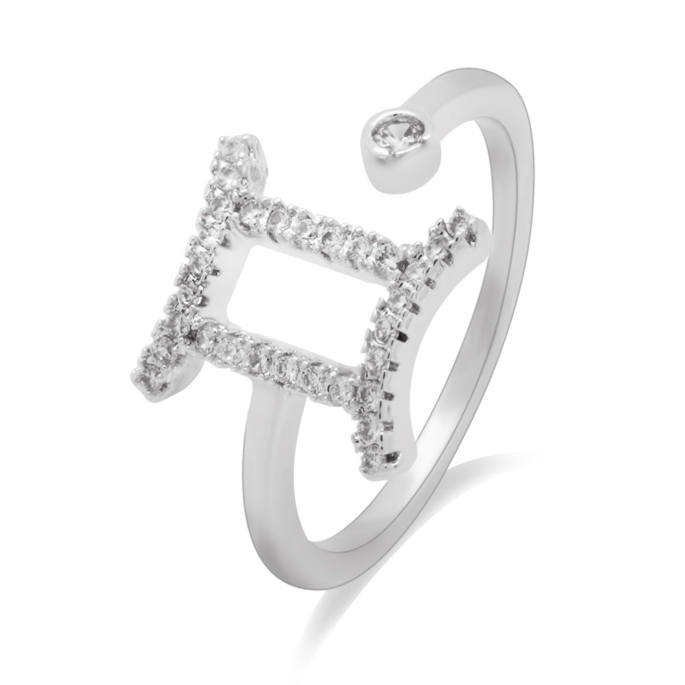 Zodiac Diamond Ring