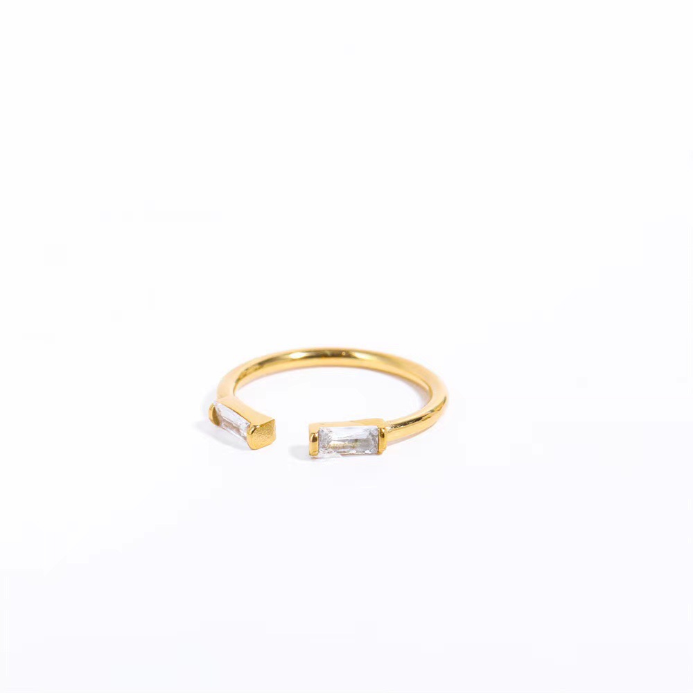 Female 12 Zodiac Birthstone Micro Inlaid Ring