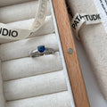 Color Diamond Inlaid Ring For Women, Adjustable, Minimalist Cool Style, Fashionable Couple Rings