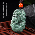 Malika Gems Zodiac Jade Necklace – Chinese Zodiac Energy Pendant