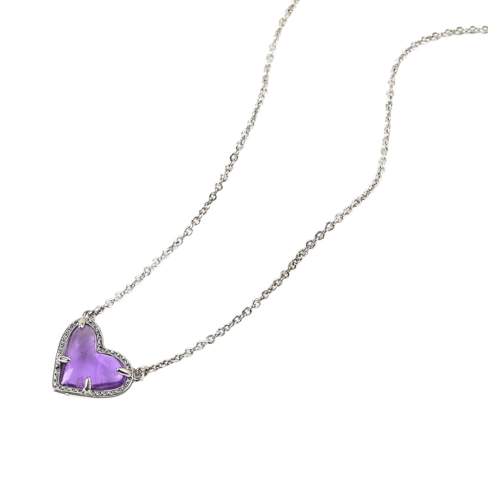 Malika Gems Classic Crystal Heart Necklace – Timeless Love Pendant