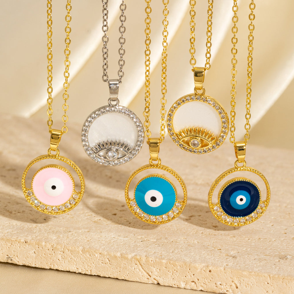 Malika Gems Vintage Energy Necklace – Bold Statement Piece