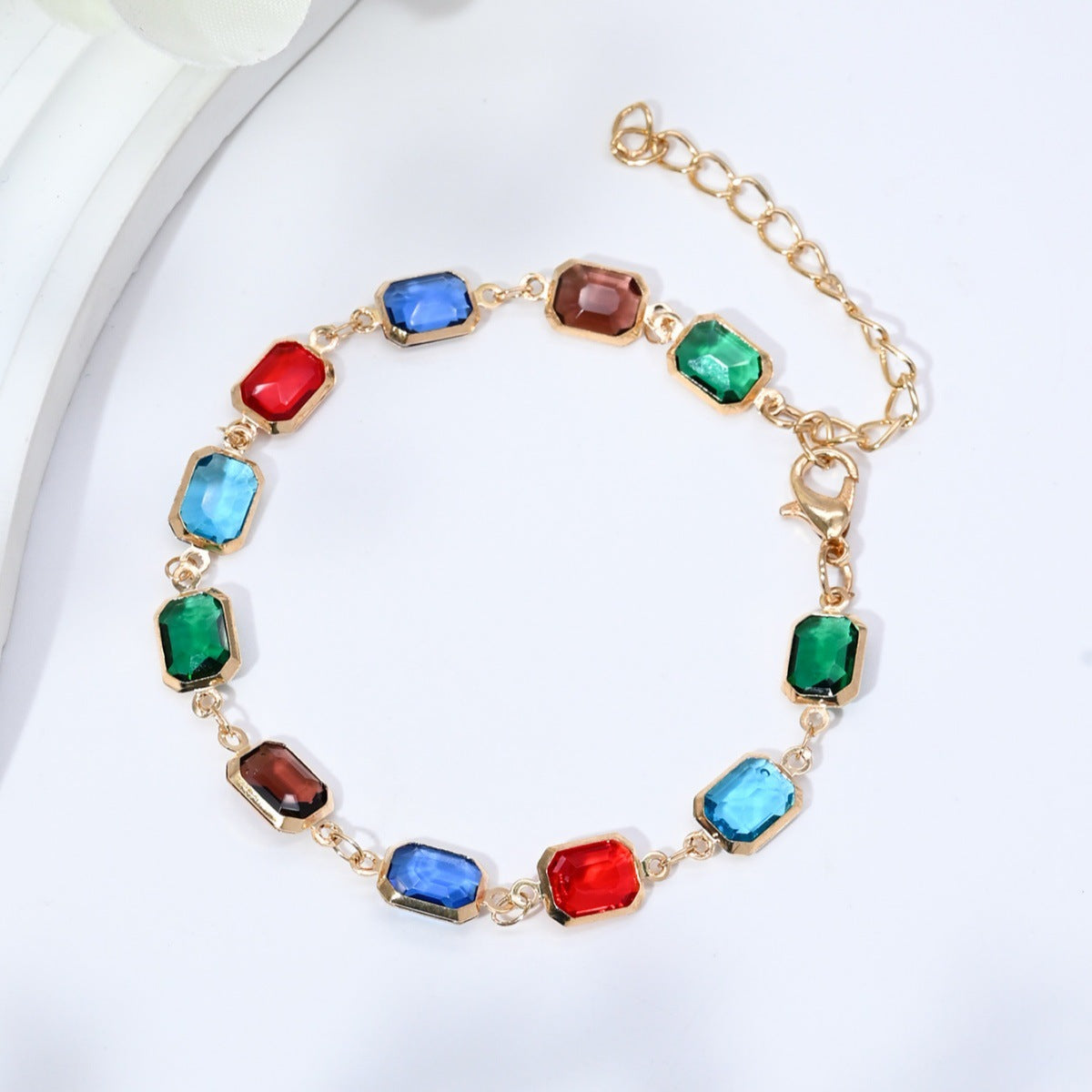 Malika Gems Red Diamond Luxe Necklace – Elegant Statement Piece