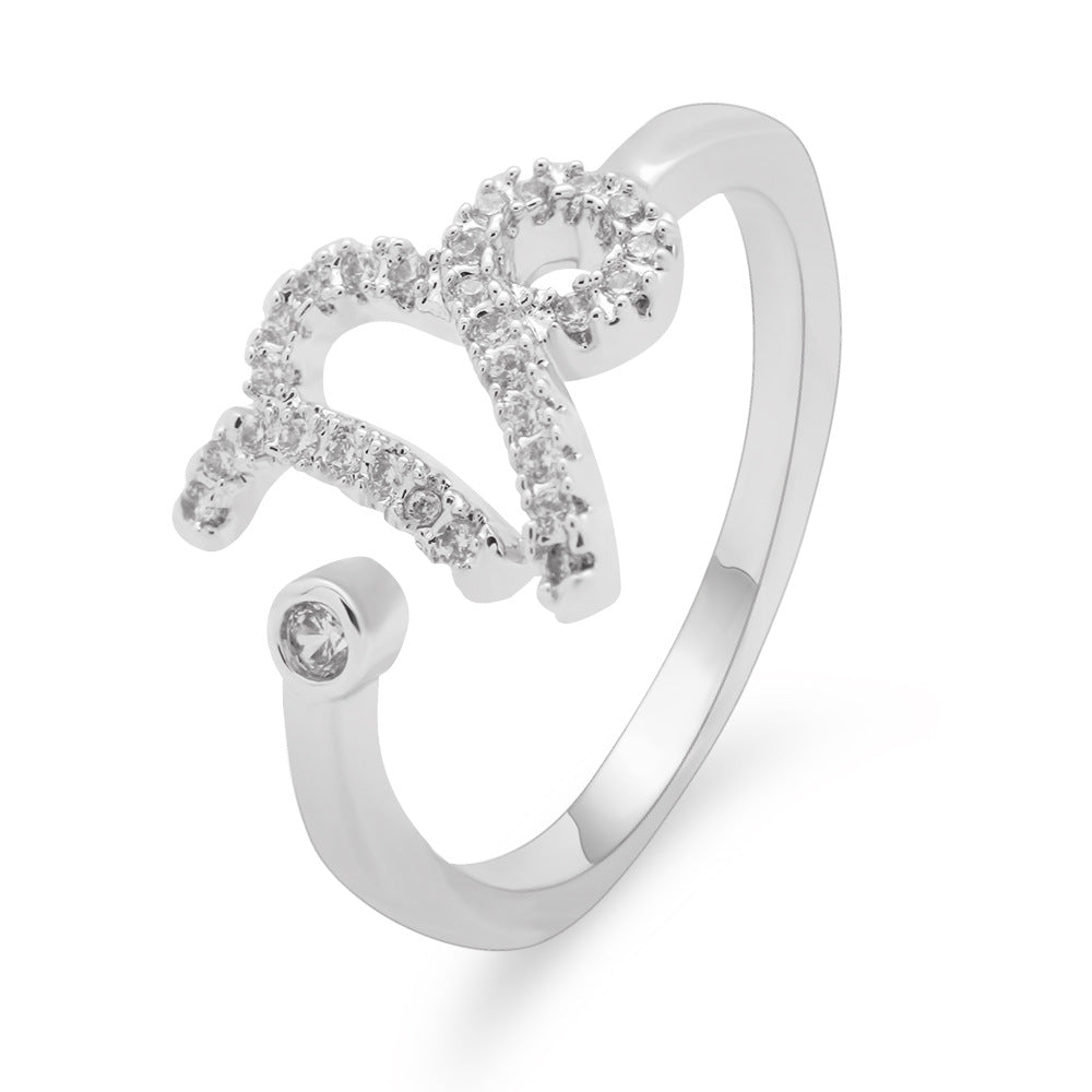 Zodiac Diamond Ring