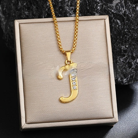 Malika Gems Alphabet Necklace – Diamond Letter Collection