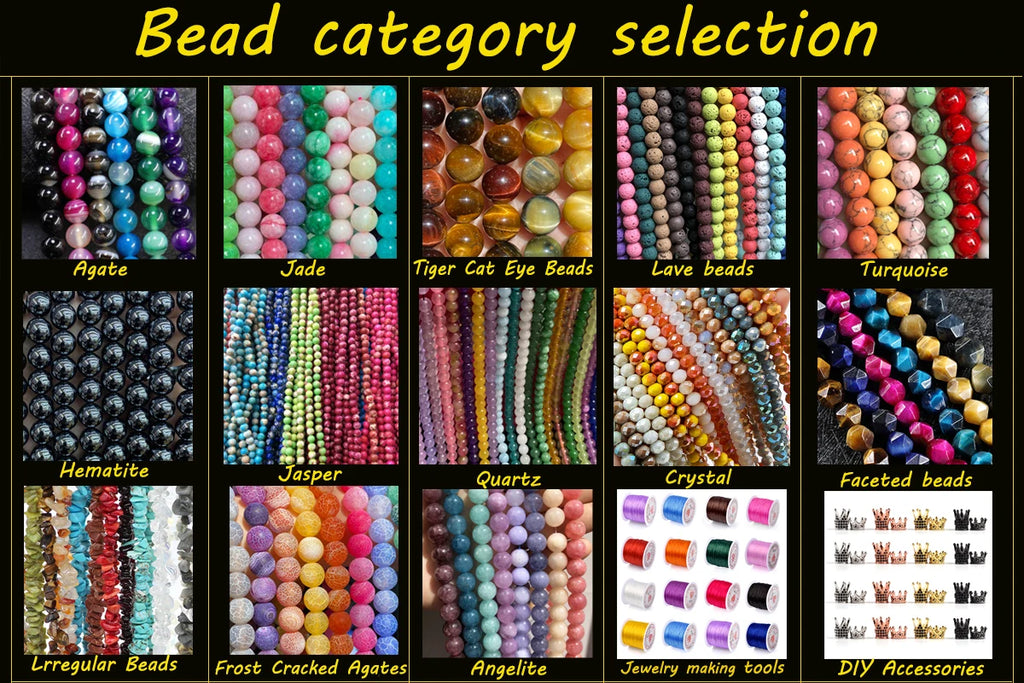 Natural Green Emerald Jade Round Loose Beads for Jewelry Making
