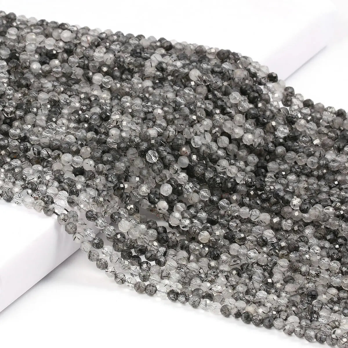 Natural Garnet Faceted Beads for Jewelry Making