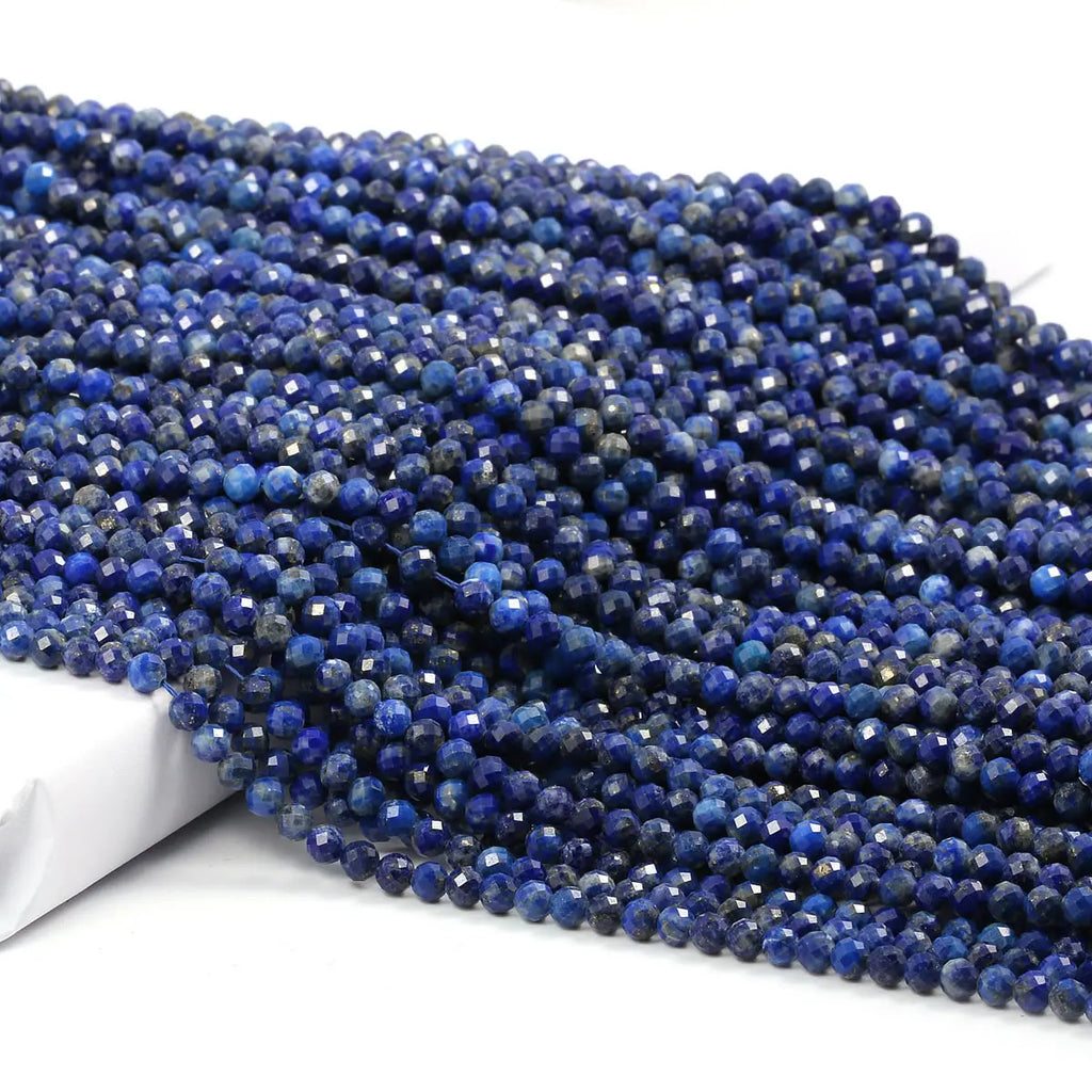 Natural Garnet Faceted Beads for Jewelry Making
