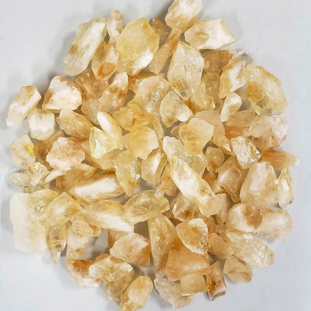 Raw Natural Citrine Crystal – Genuine Healing Stone for Meditation & Home Décor