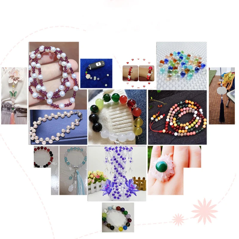 Natural Green Emerald Jade Round Loose Beads for Jewelry Making