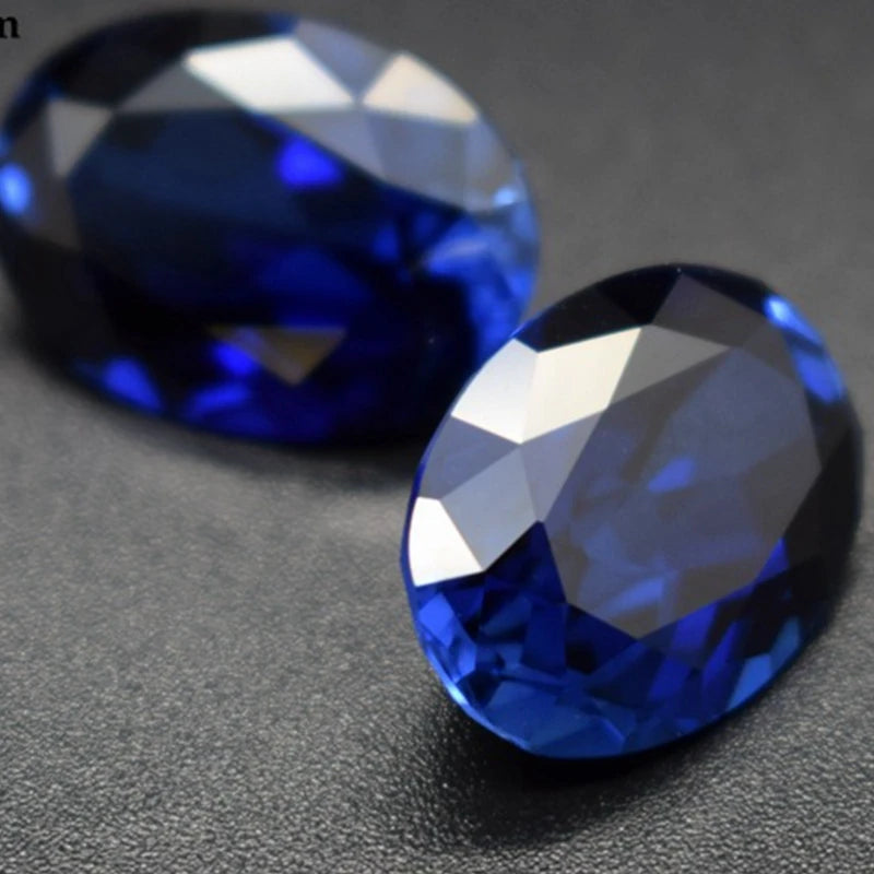 Natural Oval Blue Sapphire Loose Gemstone