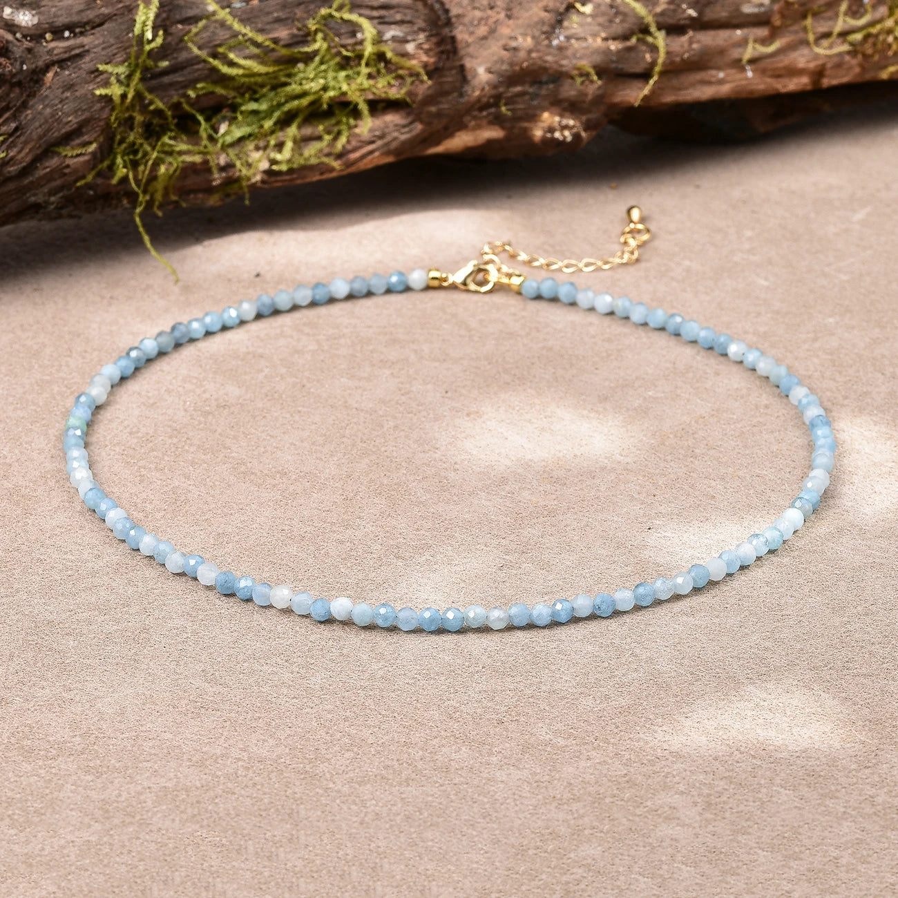 June Birthstone Moonstone Choker Necklace New