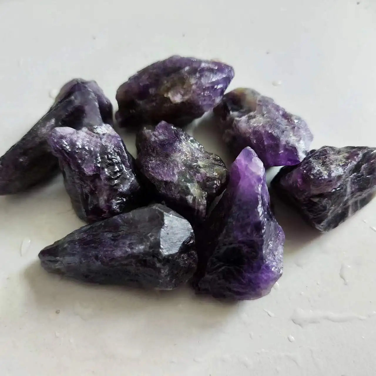 Natural Amethyst Crystal Chips