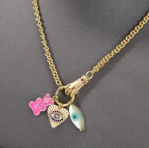 Heart Turquoise Pendant Necklace | Natural Stone December Birthstone