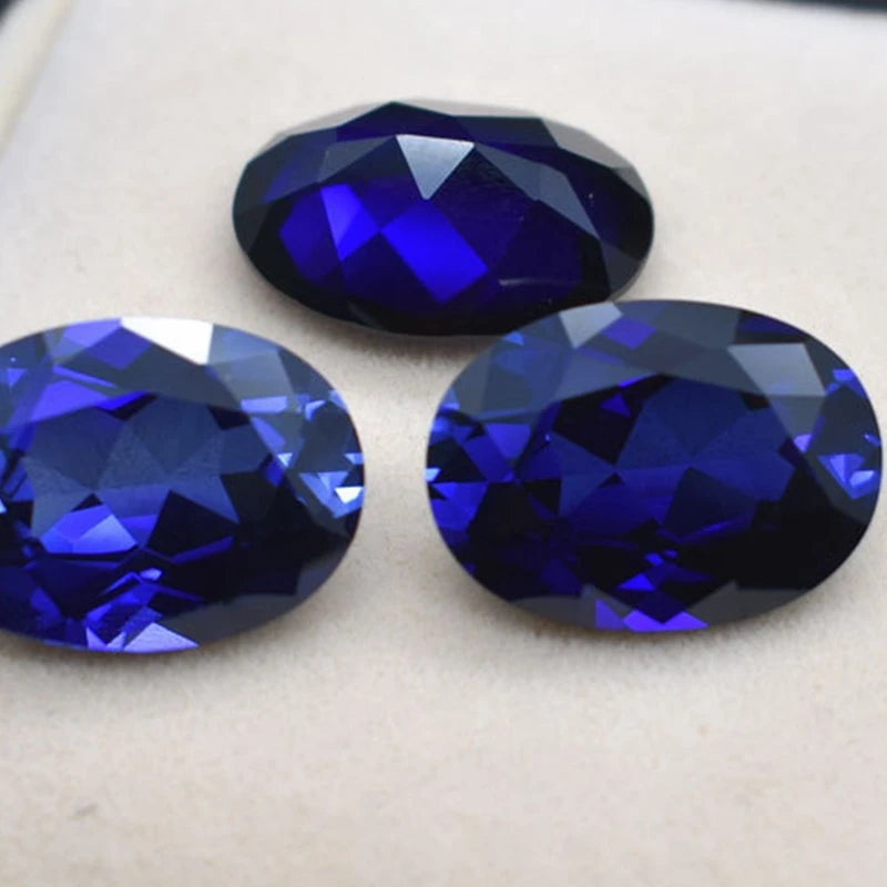 Natural Oval Blue Sapphire Loose Gemstone