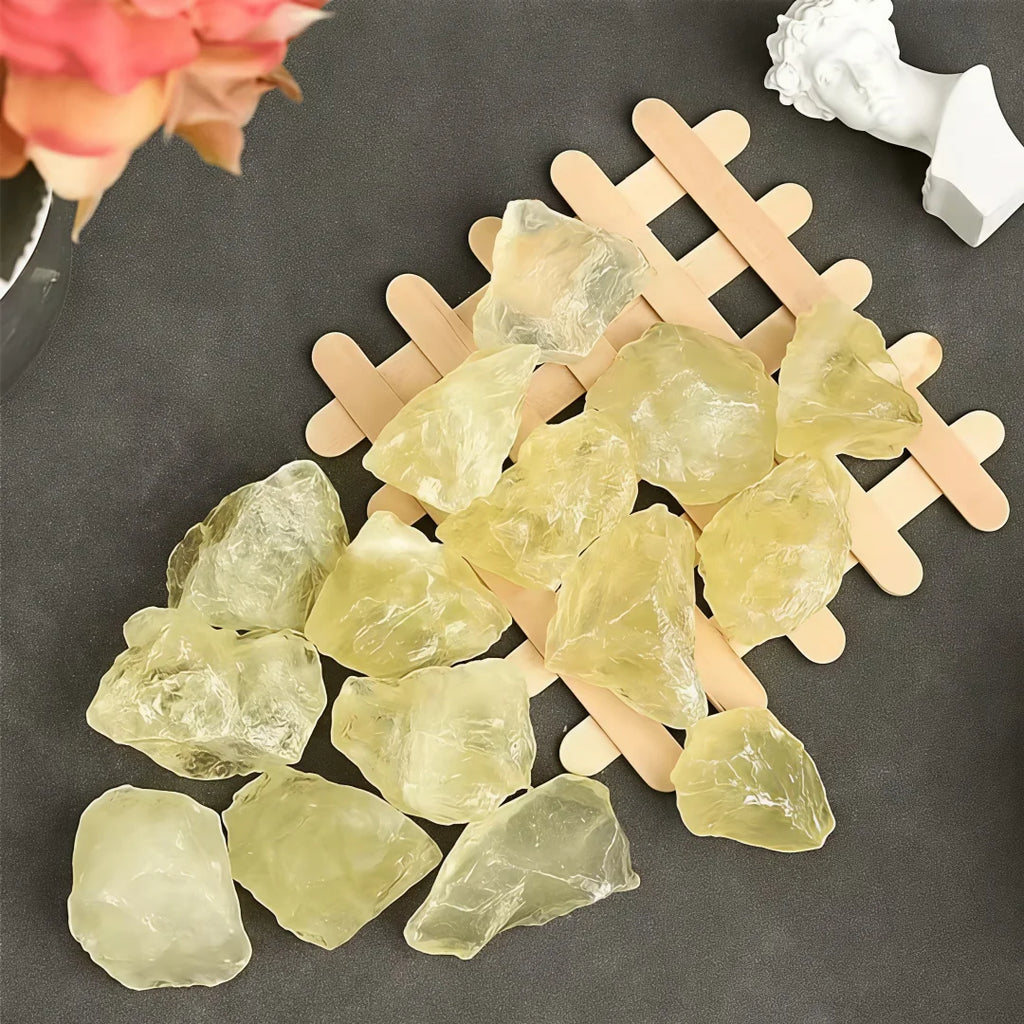 0.11/0.22/0.44lb Natural Citrine raw Stone, healing Crystal Home Decoration, Jewelry Making Bonsai Embellishment Loose Gemstones