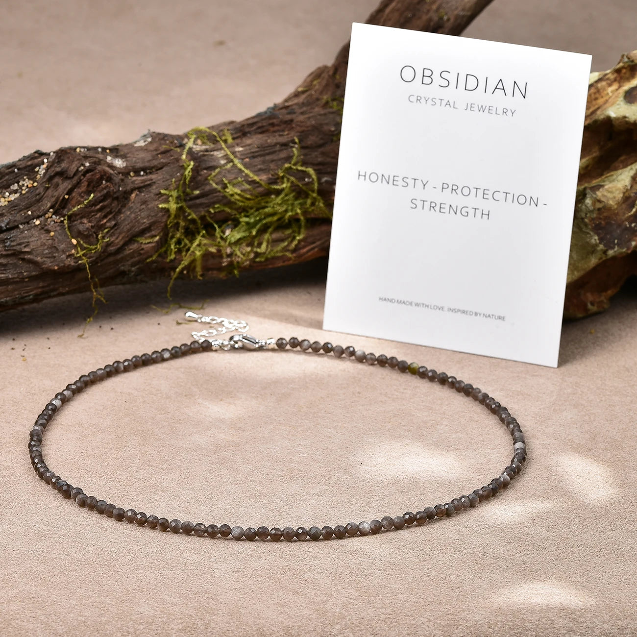 June Birthstone Moonstone Choker Necklace