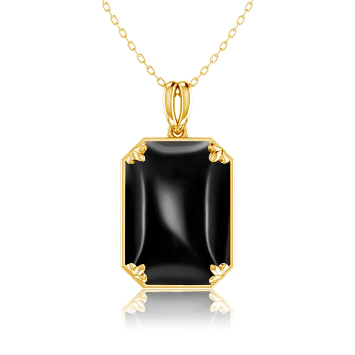 Real Sterling Sliver Necklace Pendant Peridot Birthstone Gold Plated Fine Jewelry  Anniversary Party For Women Accessorie
