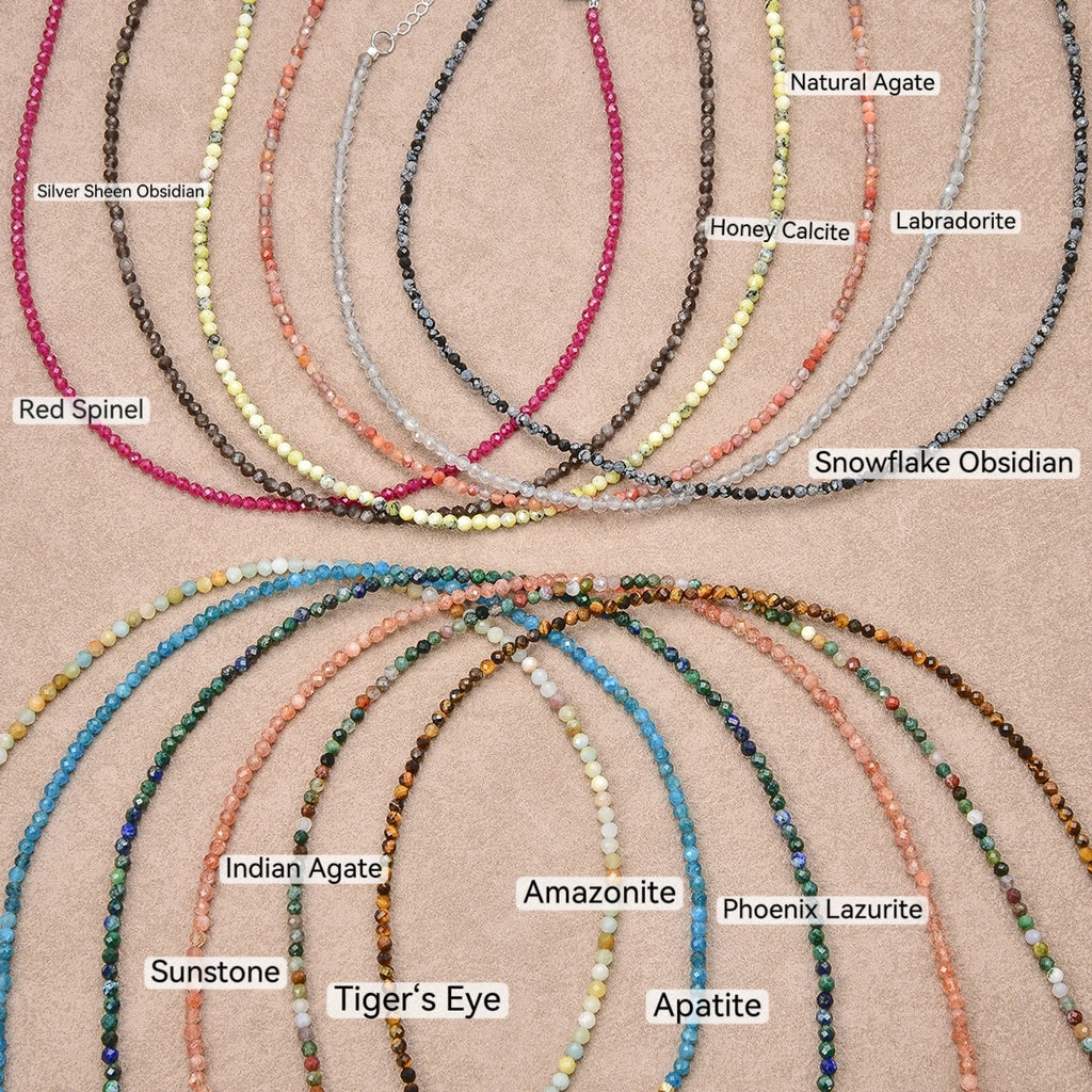 June Birthstone Moonstone Choker Necklace New