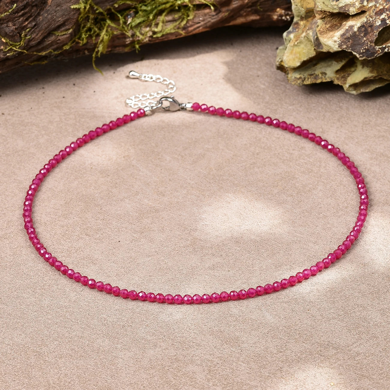 June Birthstone Moonstone Choker Necklace New