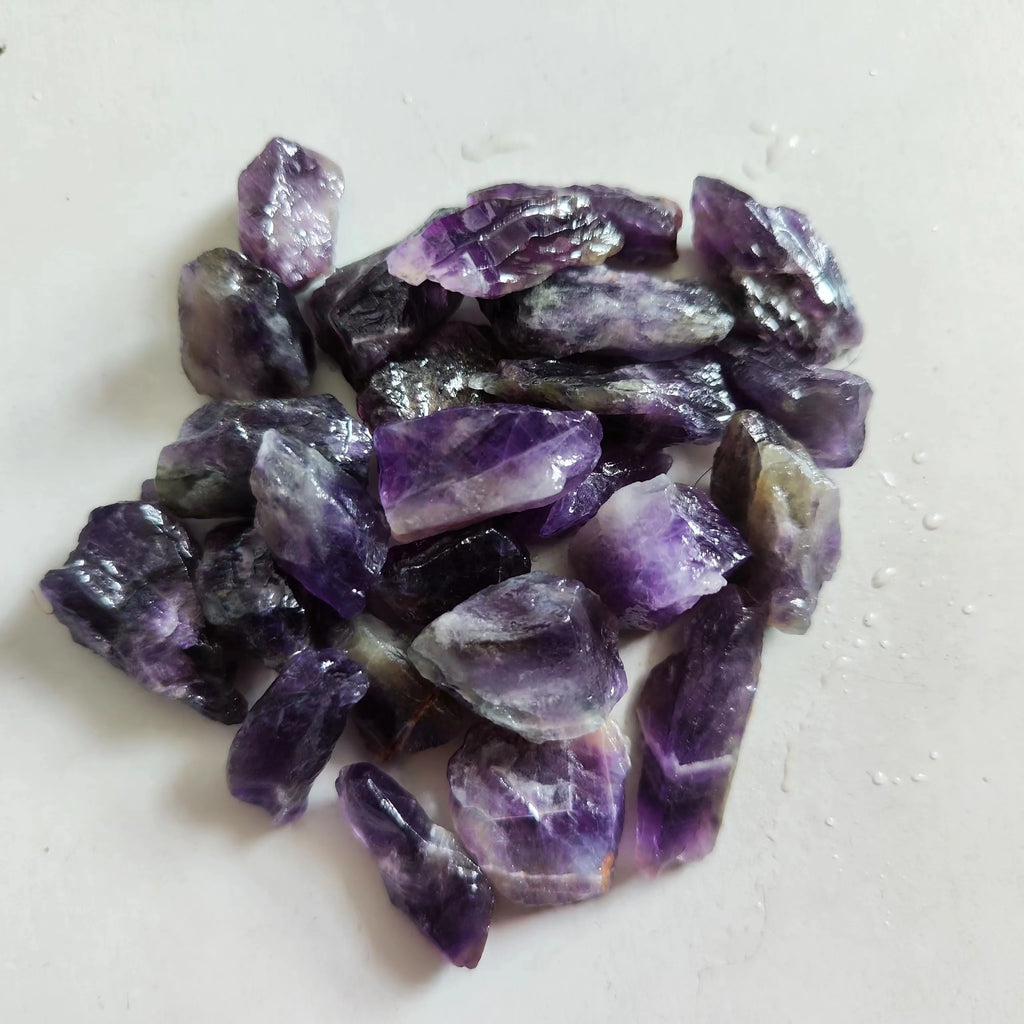 Natural Amethyst Crystal Chips