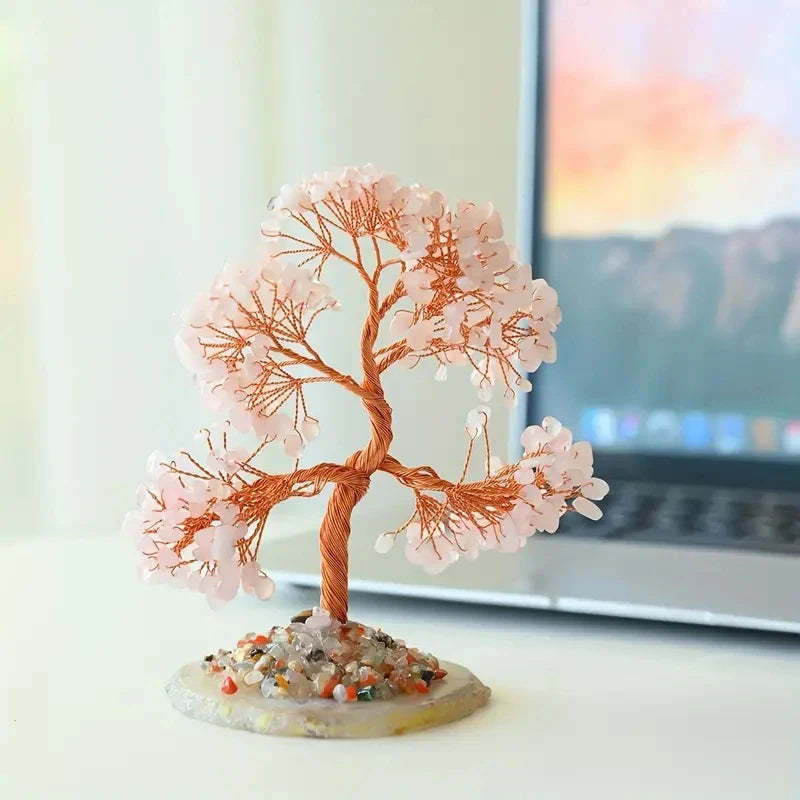 Natural Amethyst Crystal Money Tree