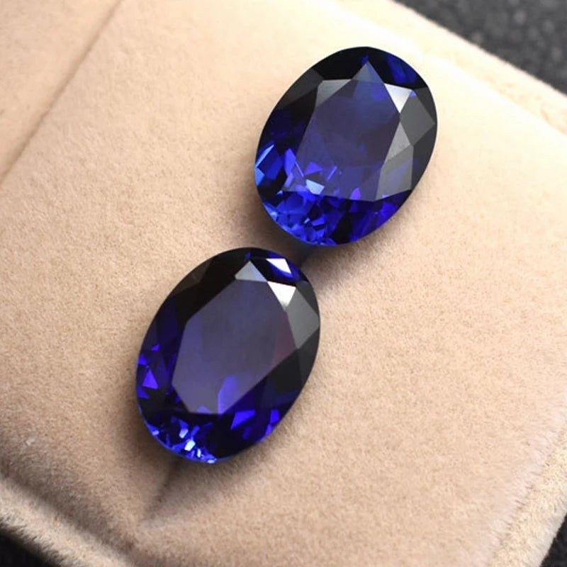 Natural Oval Blue Sapphire Loose Gemstone