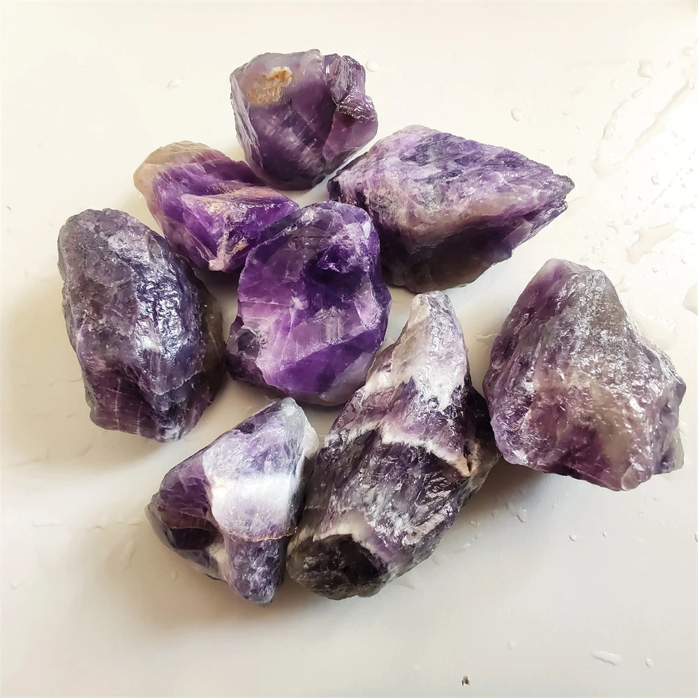 Natural Amethyst Crystal Chips