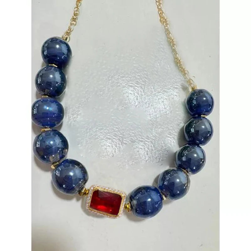 Heart Turquoise Pendant Necklace | Natural Stone December Birthstone