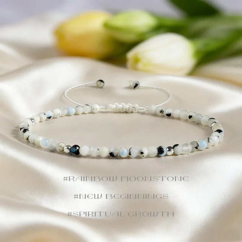 Natural Moonstone Crystal Bracelet