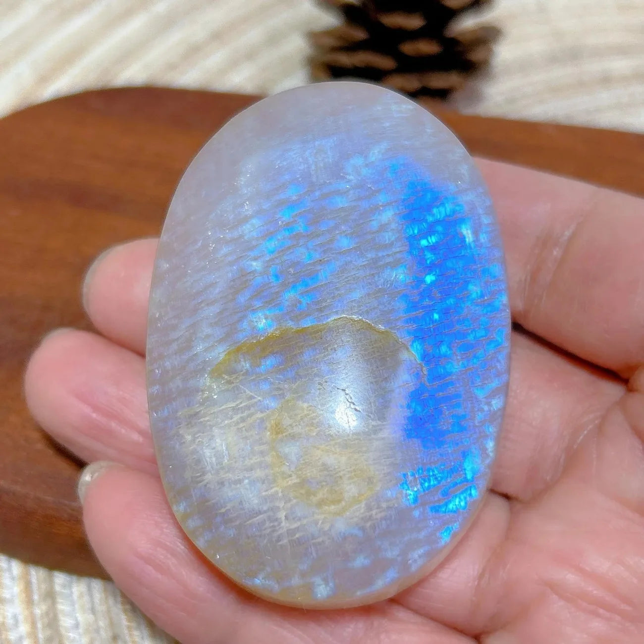 Natural Blue Moonstone Gemstone