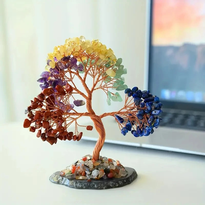 Natural Amethyst Crystal Money Tree