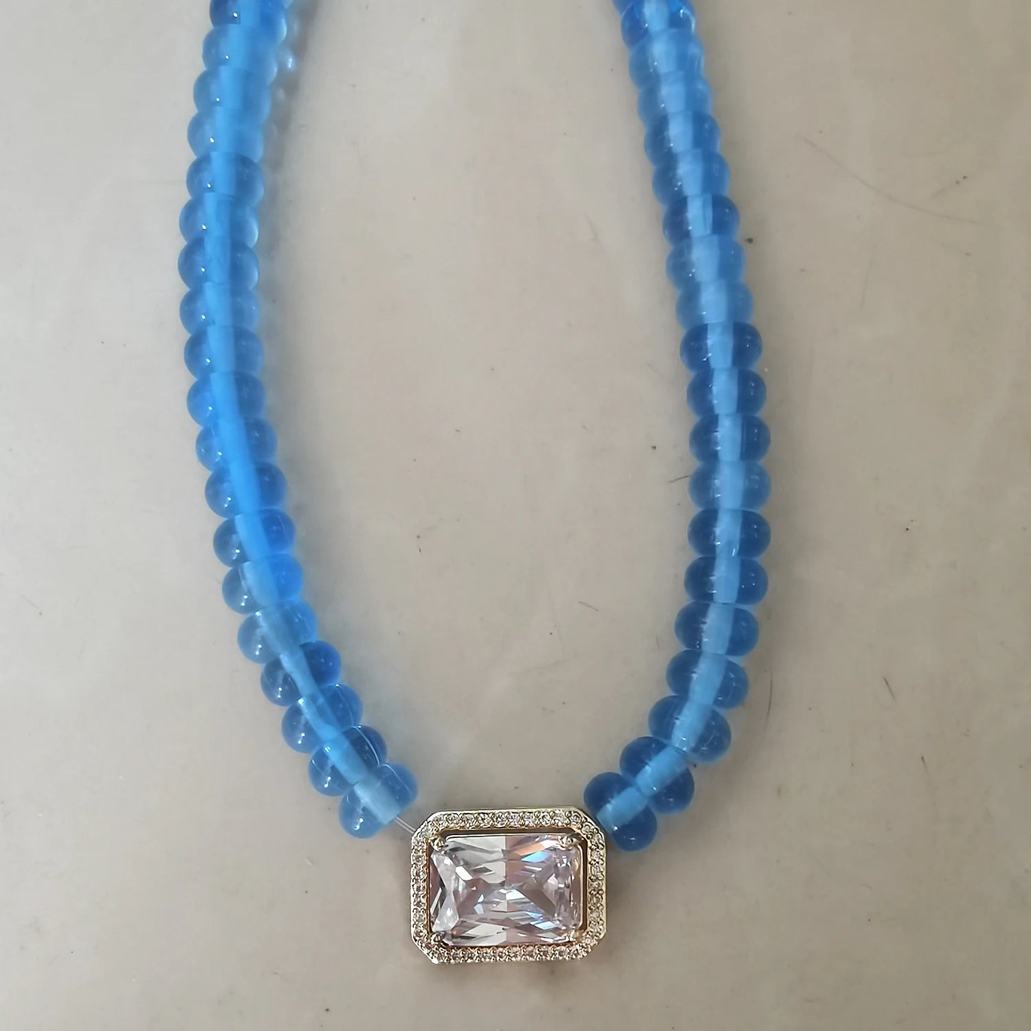 Heart Turquoise Pendant Necklace | Natural Stone December Birthstone