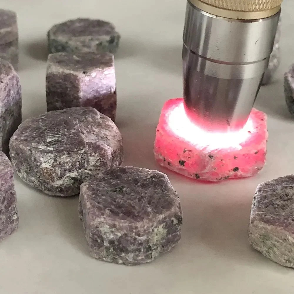 Natural Ruby Corundum Raw Crystal Stone | Genuine July Birthstone