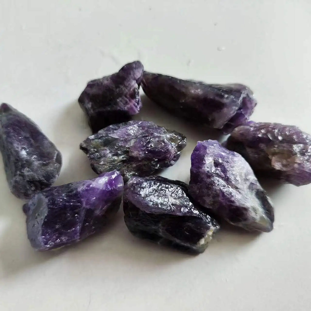 Natural Amethyst Crystal Chips