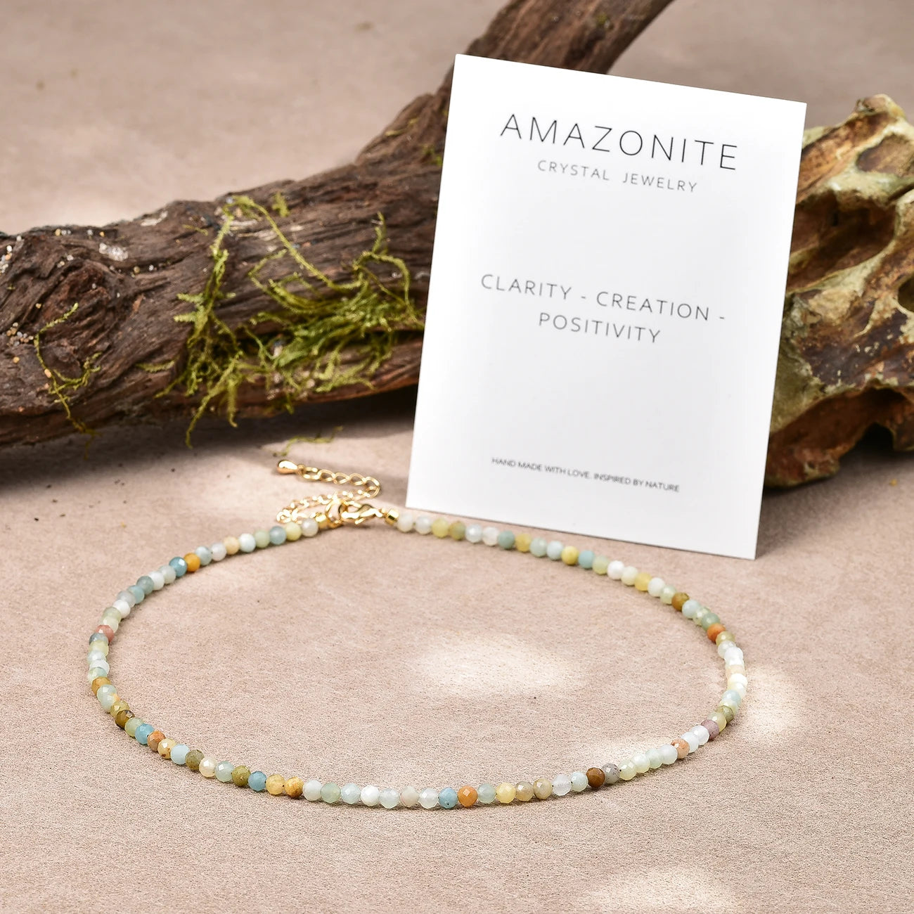 June Birthstone Moonstone Choker Necklace