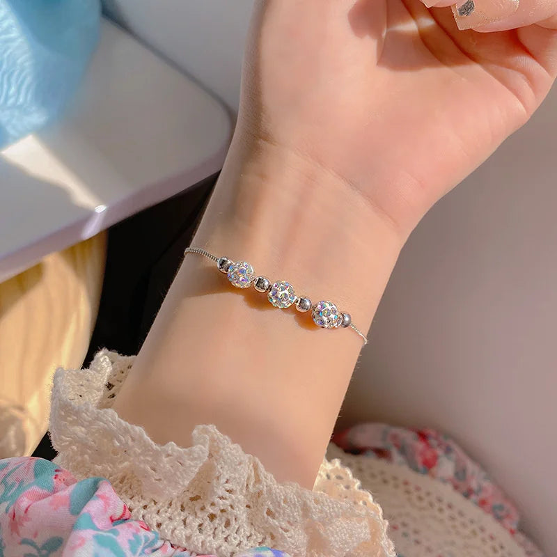Natural Opal Flower Bracelet – Gold Plated Adjustable Bracelet for Women