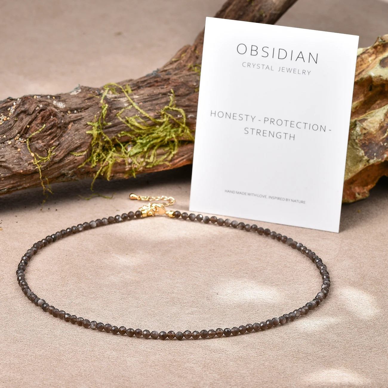 June Birthstone Moonstone Choker Necklace