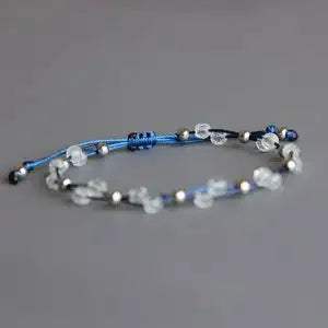 Clear Quartz Beaded Bracelet – April Birthstone