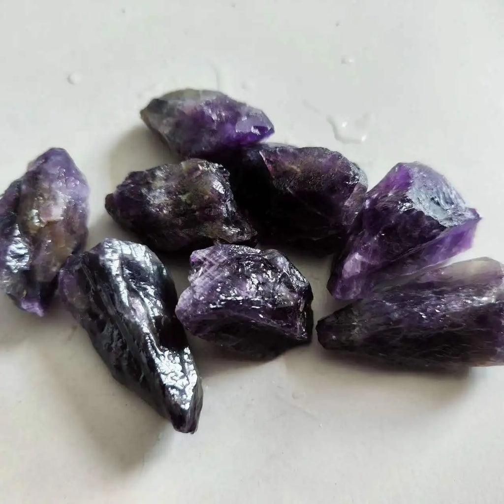 Natural Amethyst Crystal Chips
