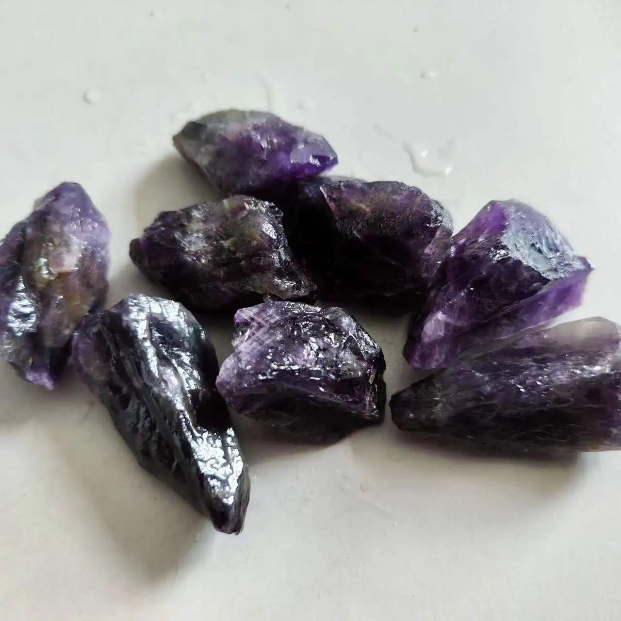 Natural Amethyst Crystal Chips