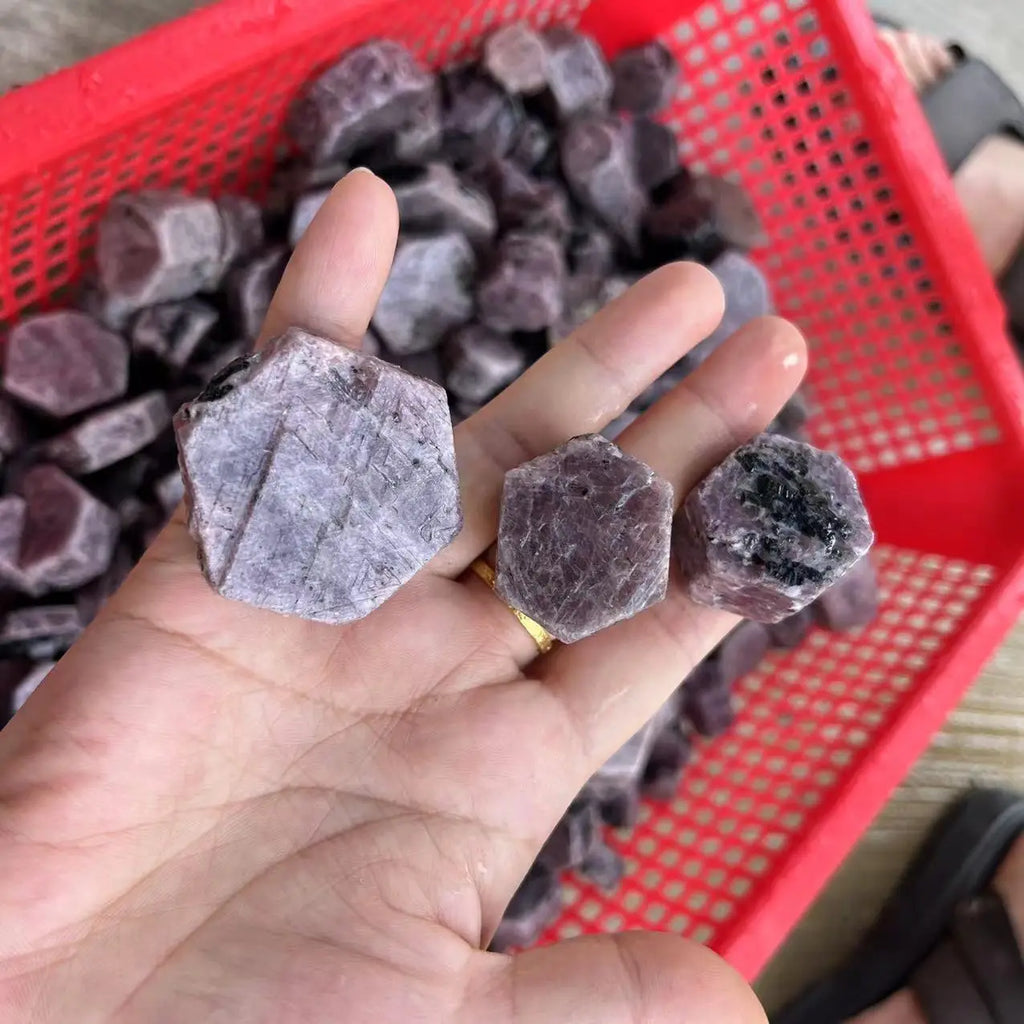 Natural Red Ruby Reiki Healing Raw Gemstone Specimen Red corundum Natural Stone Crystal Mineral Specimen