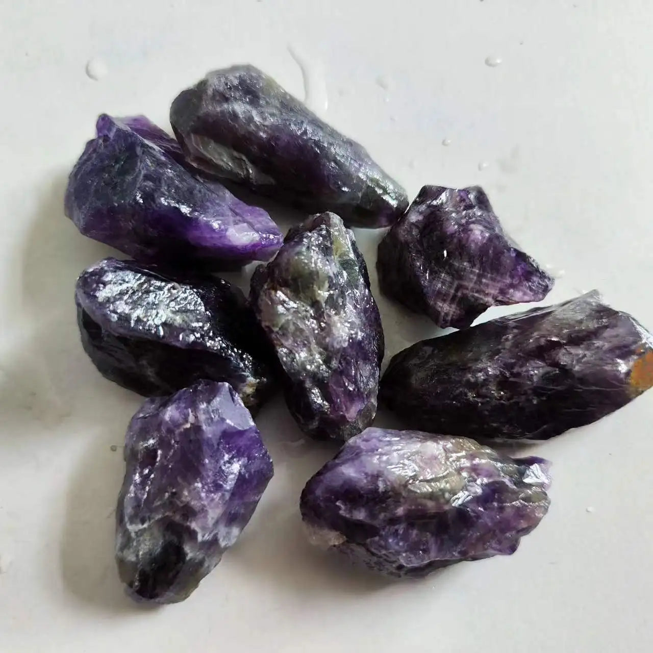 Natural Amethyst Crystal Chips