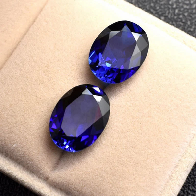Natural Oval Blue Sapphire Loose Gemstone