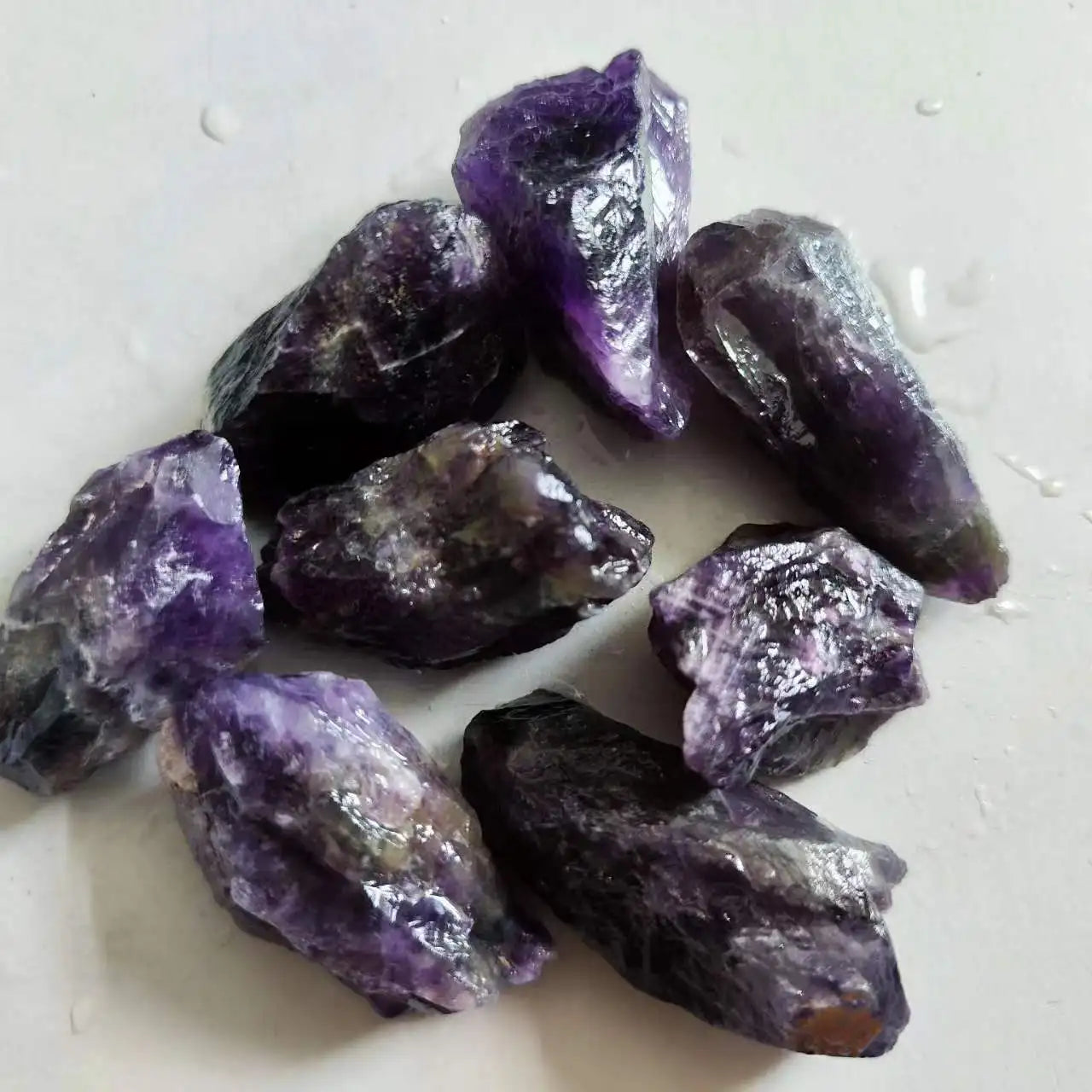 Natural Amethyst Crystal Chips
