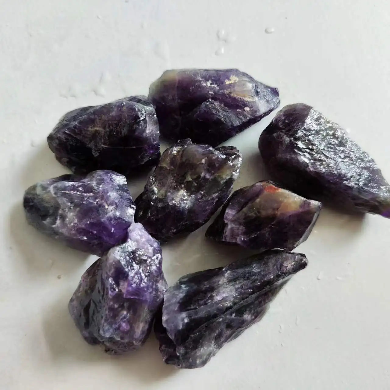 Natural Amethyst Crystal Chips