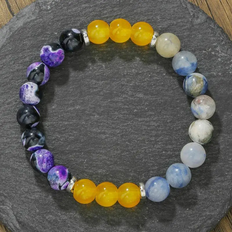 Handmade Natural Citrine Bracelet – Genuine Gemstone Crystal Jewelry