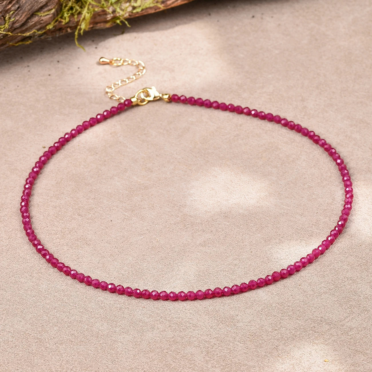 June Birthstone Moonstone Choker Necklace New