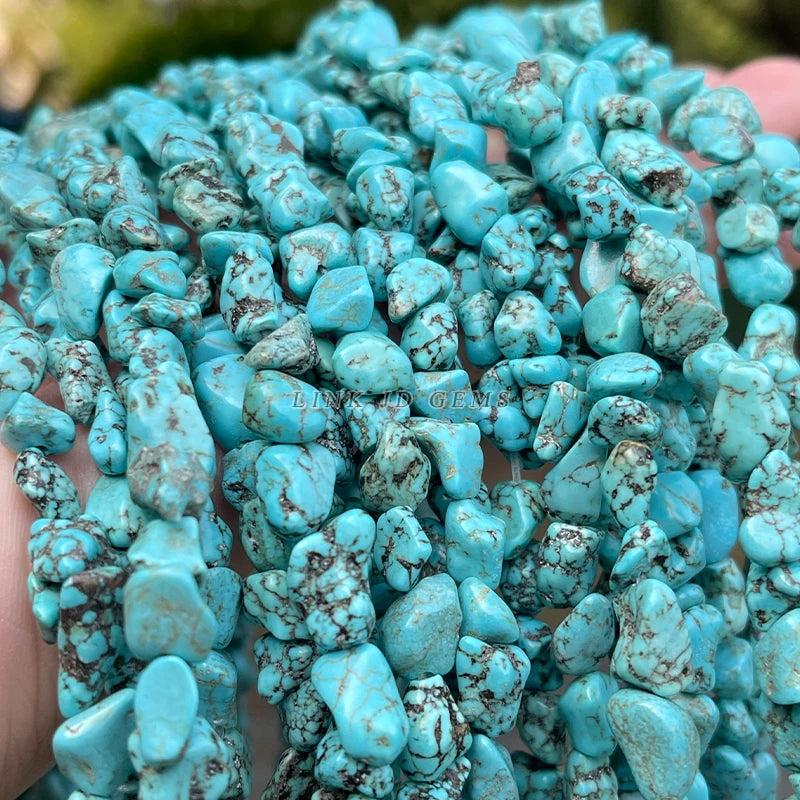 Natural Blue Turquoise Rough Stones | Raw Gemstones for Jewelry Making